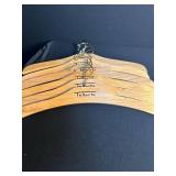 (6) Talbots wood hangers