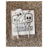 DJ Mask Birthday Cake Topper