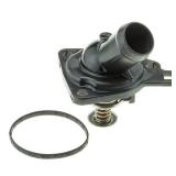 MotoRad 636-170 Integrated Housing Thermostat 170 Degrees Engine Coolant Thermostat Housing Assembly Fits Honda CR-V 0714 Civic 0615 Acura TSX 0408 ILX 13-15 CSX 07-10 19301RAF004; 19301RAF003