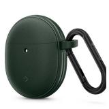 Caseology Vault for Google Pixel Buds Pro 2 Case (2024), for Buds Pro Case (2022) [Carabiner Included] - Midnight Green