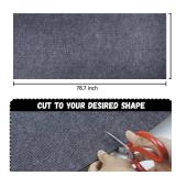 Cat Scratching Mat, 78.7x15.8 Self-Adhesive Cat Scratching Carpet, Cat Scratch Furniture Protector, for Cat Tree Shelf Shelves Steps Furniture Couch DIY.