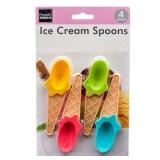 Kids Ice Cream Spoons 4pcs