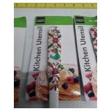 Handy Helpers 4 Piece Melamine Kitchen Utincils - Bird Design