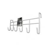 Over The Door Hook Rack - White