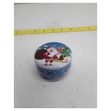 Holiday Candle - Santa Clause 2.5 x 2.5 x 2.5 in