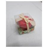 Apple Candle - 2 in x 2 in x 2 in