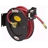 Central Pneumatic 25 Ft. Heavy Duty Retractable Air Hose Reel with 3/8" Hose