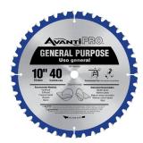 Avanti Pro 10 in. Dia. x 5/8 in. General Purpose Carbide Tipped Circular Saw Blade 40 teeth 1 pk