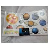 Glow in the Dark Planet Stickers