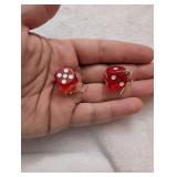 Dice Earrings