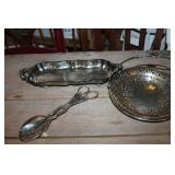 Silver Serving Dishes and More