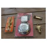 NIP Vintage 4" Chrome Bell & More