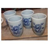 5 Vtg. Syracuse Syralite Cups and More