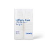 Clear Disposable Cup - 9 fl oz - 80ct - Smartlyâ¢