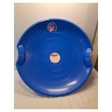 FLYING LIGHTNING SAUCER SLED. 26" Diameter. Hand Holds on each side