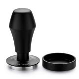 Normcore V4 Coffee Tamper 53.3mm - Spring-loaded Tamper â Barista Espresso Tamper with 15lb / 25lb / 30lbs Replacement Springs - Anodized Aluminum Handle and Stand - Flat Base Retail $54.99