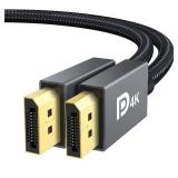 VESA Certified DisplayPort Cable, iVANKY 6.6ft DP Cable 1.2, [4K@60Hz, 2K@165Hz, 2K@144Hz], Gold-Plated High Speed Display Port to Display Port Cable, for Gaming Monitor, Graphics Card, TV, PC, Laptop