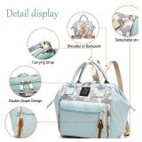 Aerobunny Small Diaper Bag Tote for Mom Dad - Mini Diaper Bag Backpack Mommy Bag Include Insulated Pocket