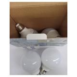 4 Pack G25 LED Globe Light Bulbs for Bathroom 4000K Daylight, E26 Base Vanity Light Bulbs 60W Incandescent Equivalent, 5W Round Light Bulbs, 500LM, CRI 85+,Non-dimmable