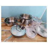 Retails $210! Cuisinart - MultiClad Pro 12-Piece Cookware Set - Steel