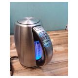 $$! Cuisinart - PerfecTemp Cordless Electric Kettle - Silver