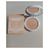 e.l.f. Camo Powder Foundation, Lightweight, Primer-Infused Buildable & Long-Lasting Medium-to-Full Coverage Foundation, Light 210 N