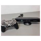 DOUBLE-SHOCK 2 WIRELESS CONTROLLER FOR PS2 - (BLACK) Microsoft 1414 Xbox 360 Kinect Sensor Bar