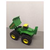 John Deere Monster Treads Dump Truck with Sounds and Rumble/Shakes - Works