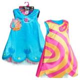 DreamWorks Trolls World Tour Roleplay Dress Reversizble Dress Up Costume Set Size 4 - 6X Kids Toys for Ages 3 Up Gifts and Presents