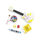 Enya Kids Guitar Toy Musical Instruments Toddler Guitar Gifts for Baby Children Girls and Boys for Ages 3-6, Includes Mini Guitar, Melodica, Egg Shaker Set, Lollipop Hand Drum with Stick (Mini Coco)