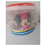 Mickey & Friends 6 Piece Bath Squirter Bucket Set. Bath Toys for Baby and Toddlers, Includes Organizer Bucket with Drainage to Store Your Bath time Water Toys.