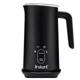 Instant 4-in-1 Milk Frother + Steamer - Black: Instant Pot Electric Frother for Coffee, 10 Cup Capacity, 500W, Hand Wash