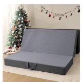 Tri-fold Memory Foam Mattress with Washable Cover,74in