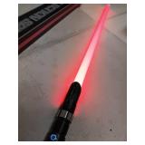 Lightsaber Dueling Light Saber with 12 RGB Colors 16 Sound Fonts and Motion Control, Force FX Lightsabers with Retro Weathered Handle and Replaceable Blade, Light Sabers for Adults, Kids