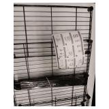 Storage Shelving Utility Shelving Unit 5-Tier Utility Shelving Unit Steel Organizer Wire Rack