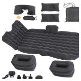 Onirii Inflatable Car Air Mattress Back Seat Bed,Car Beds Thickened Car Camping Air Mattress Bed with Air Pump,Blow Up Bed Portable Car Travel Mattress,Car Sleeping Bed for Car Universal SUV