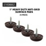 4 Packs  - 1 in. Heavy Duty Anti-Skid Surface Pads