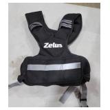 ZELUS Weighted Vest for Men and Women 11-20lb Vest with 6 Ironsand Weights for Home Workouts | Adjustable Body Weight Vest Exercise Set for Cardio and Strength Training