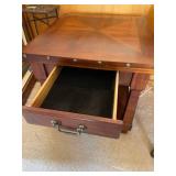 Single drawer side table 25 x 26 x 28 in (matches lots 904 and 906)