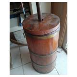 Vintage Butter Churner 19 inches without stick and 45 inches tall with stick