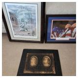 Statue of Liberty and If My People by Jack E. Dawson framed prints and more, largest is 27 x 22