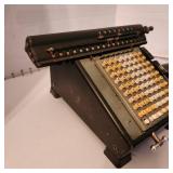 Vintage Monroe adding machine calculator released during the 1920s To 1960s