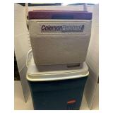 Rubbermaid and Coleman coolers