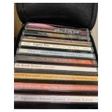 Music CDs and case