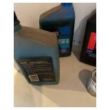 Moror oil, turf guard, gear oil and grease