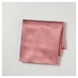 Standard Solid Silk Pillowcase Rose - Casaluna: 100% Silk, Satin Weave, OEKO-TEX Certified, Hand Wash