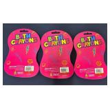 3 Packs Bath Crayons 4 count per pack Non Toxic