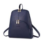 Nevenka Backpack Purse for Women Casual Shoulder Bag PU Leather Zipper Closure Adjustable Strap