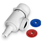 Wall Fitting Connector Fit for Polaris Cleaner - Pressure Relief Hose Connect Assembly Fit For Polaris Zodiac 180 280 380 Pool Cleaner Vacuum Sweep, Quick Connect Wall Fitting Replaces 9-100-9001