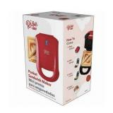 Dash 640 Watts Express Pocket Sandwich Maker Red DPM100